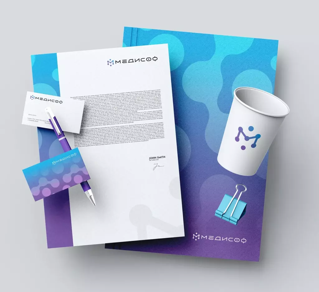 La agencia de diseño Inkastar desarrolló el logotipo y el brandbook para el laboratorio Medisof, especializado en análisis médicos. El proyecto estuvo enfocado en construir una identidad visual que transmitiera rigor científico, esterilidad y confianza.